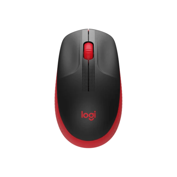 Logitech Mouse M190 Kozak Red Wireless